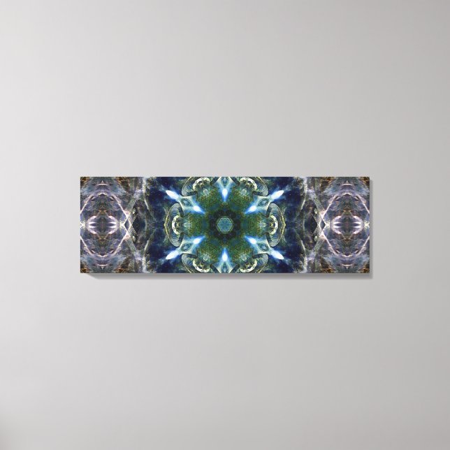 Folk Mandala Canvas Print Leinwanddruck (Vorderseite)