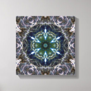 Folk Mandala Canvas Print Leinwanddruck