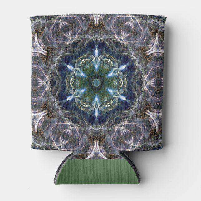 Folk Mandala Flasche Cooler Dosenkühler (Vorderseite)