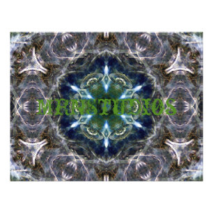 Folk Mandala Foto Print