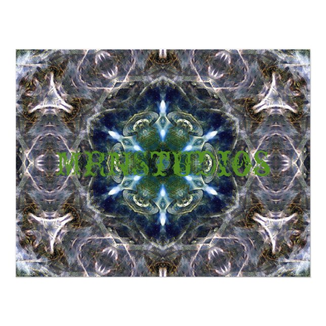 Folk Mandala Foto Print (Vorne)