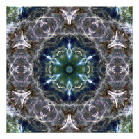 Folk Mandala Foto Print