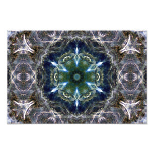 Folk Mandala Foto Print