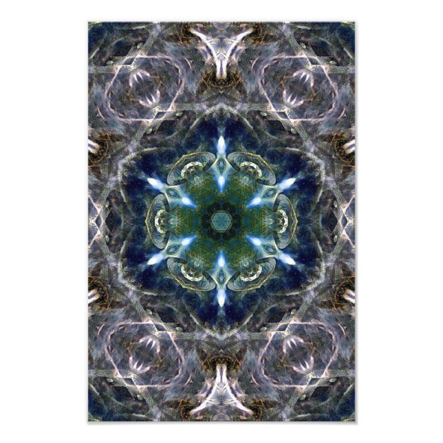 Folk Mandala Fotodruck (Vorne)