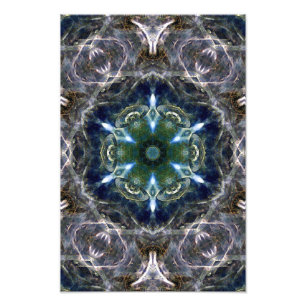 Folk Mandala Fotodruck