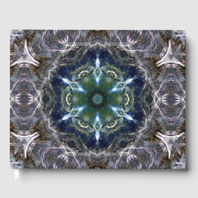 Folk Mandala Gästebuch (Vorderseite)