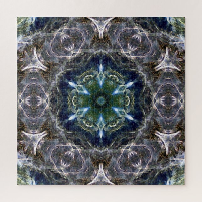 Folk Mandala Jigsaw Puzzle (Vertikal)