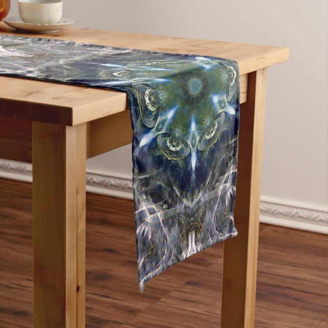 Folk Mandala Kurz Table Runner Großer Tischläufer (Beispiel)
