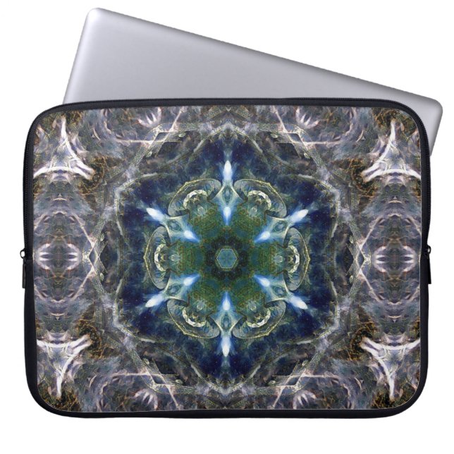 Folk Mandala Laptopschutzhülle (Vorderseite)