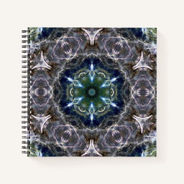 Folk Mandala Notebook Notizbuch (Vorderseite)