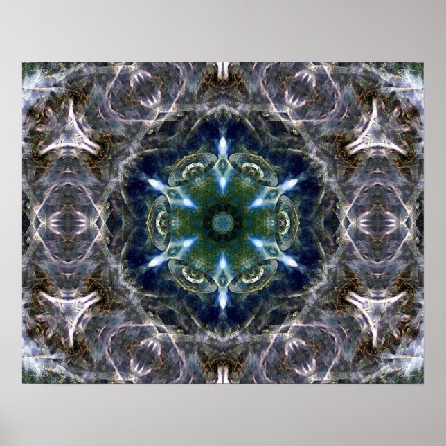 Folk Mandala Poster (Vorne)