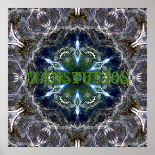 Folk Mandala Poster (Vorne)