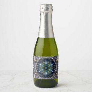 Folk Mandala Weinlabel