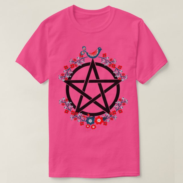 Folk Pentacle T-Shirt (Design vorne)