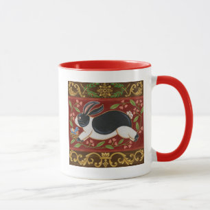 Folk Rabbit Tasse