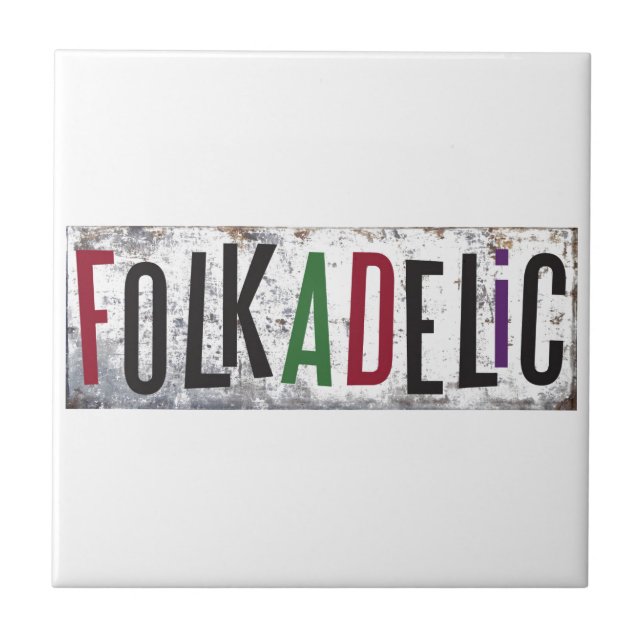 Folkadelic Fliese (Vorderseite)