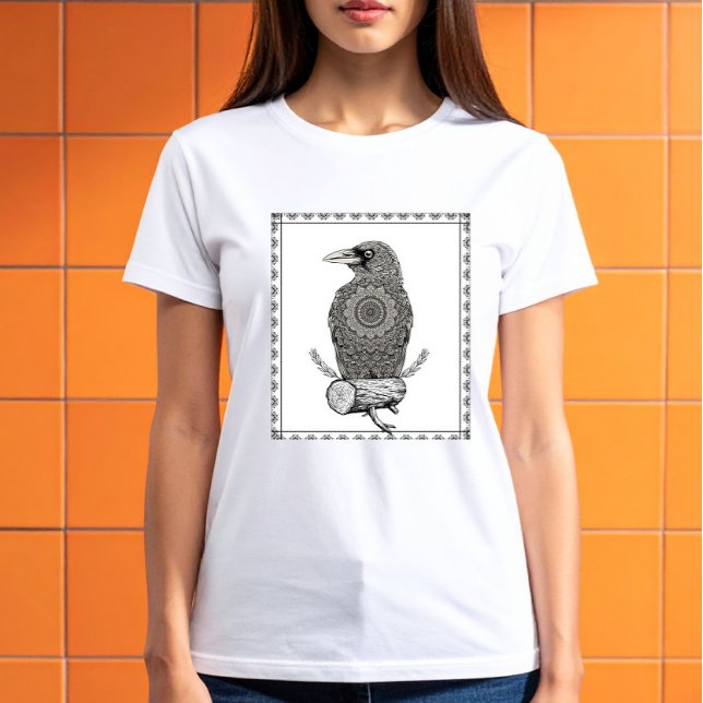 Folklore Crow in Mythology Unisex T-Shirt (Von Creator hochgeladen)