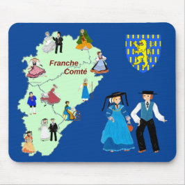 Folklore de Franche-Comté, Frankreich Mousepad