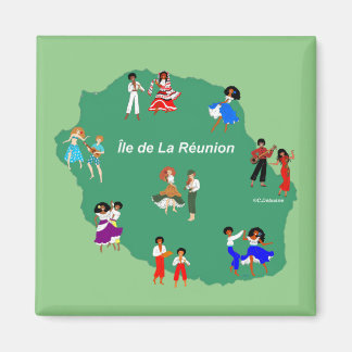 Folklore de l'Île de La Réunion Magnet