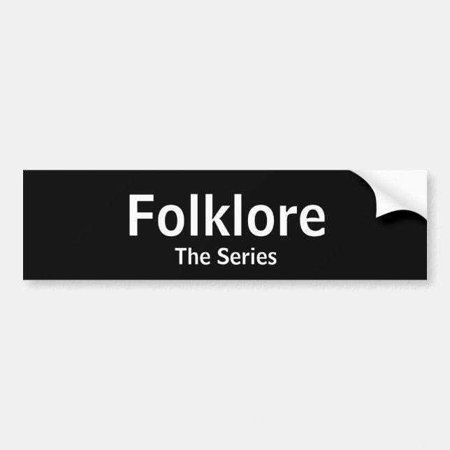 Folklore der Autoaufkleber (Vorne)