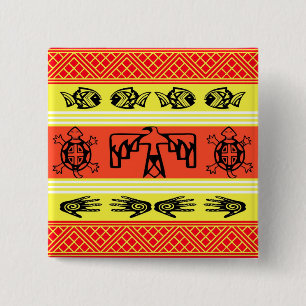 Folklore-Design Button
