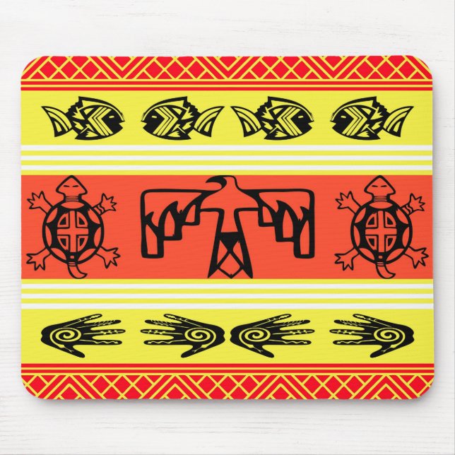 Folklore-Design Mousepad (Vorne)