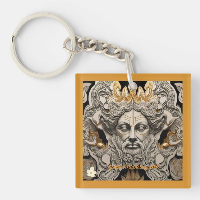 "Folklore Inspiriert Designs" Schlüsselanhänger (Vorderseite)