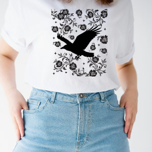 Folklore-Krähenwald-Rabenwald-Kern-Ästhetik Tri-Blend Shirt