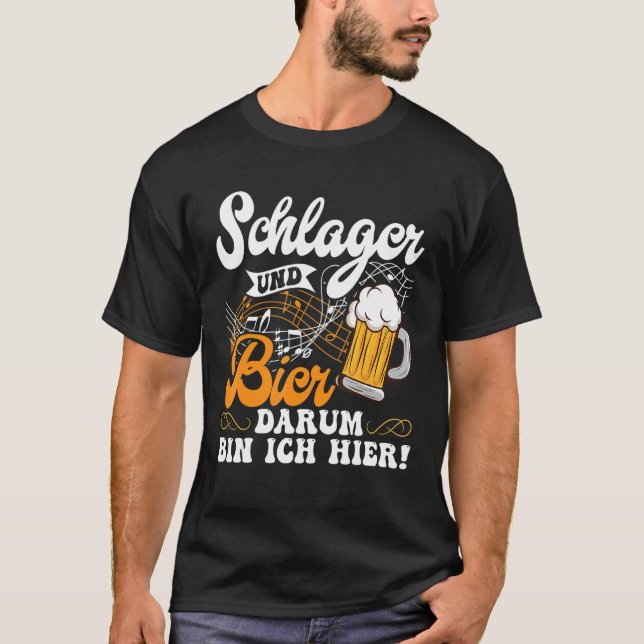 Folklore Music Party, Village Festival Outfit Germ T-Shirt (Vorderseite)
