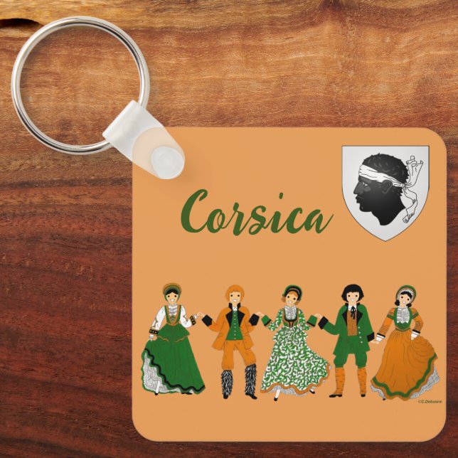 Folklore von KORSE Schlüsselanhänger (Vorderseite)