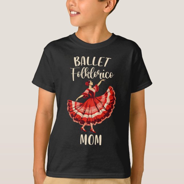 Folklorico Dance Mexican Folklorico Ballett Folklo T-Shirt (Vorderseite)