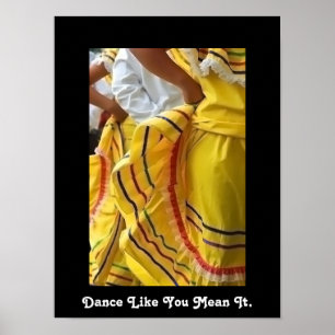 Folklorico Dance Poster