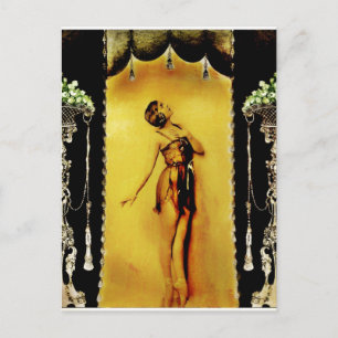 Follies Ballerina Postkarte