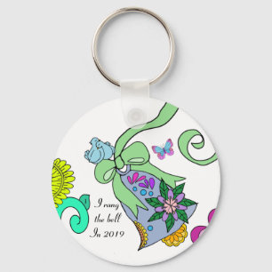 Follikuläres Lymphom-Band Schlüsselanhänger