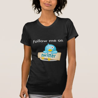Follow-me auf Twitter T-Shirt