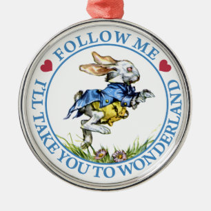 Follow-me. Ich nehme Sie nach Märchenland! Silbernes Ornament