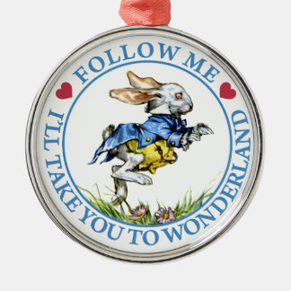 Follow-me. Ich nehme Sie nach Märchenland! Silbernes Ornament