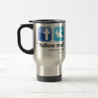 "Follow-me!" Reise/Pendler-Tasse Reisebecher