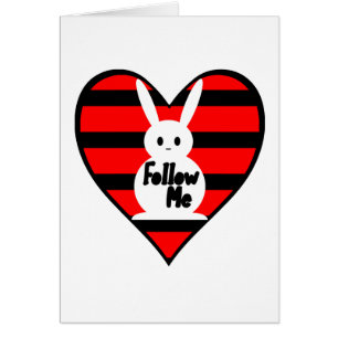 Follow-meweiß-Kaninchen