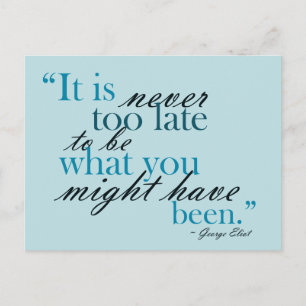 Follow Your Dreams - motivational postcard Postkarte