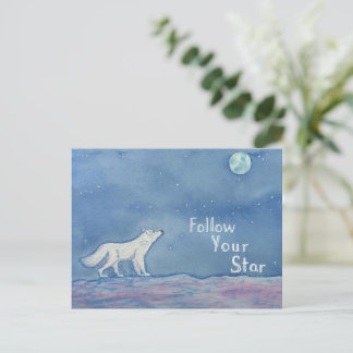 Follow Your Star Celestial Postcard Postkarte