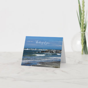 Folly Beach Atlantic Denken Sie an Ihre Karte