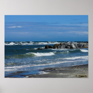 Folly Beach Atlantic Poster