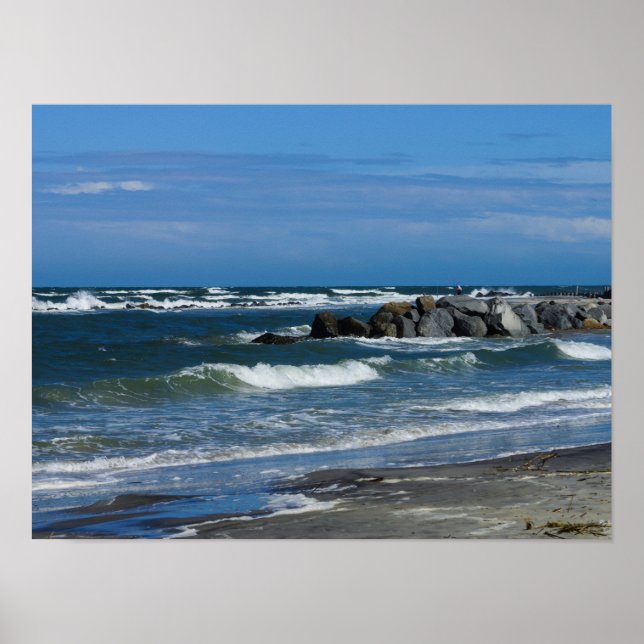 Folly Beach Atlantic Poster (Vorne)