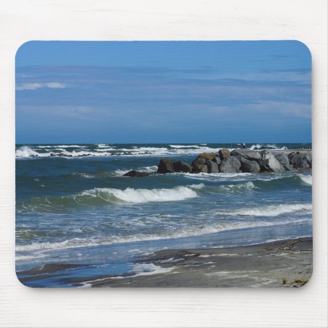 Folly Beach Atlantik Mousepad (Vorne)