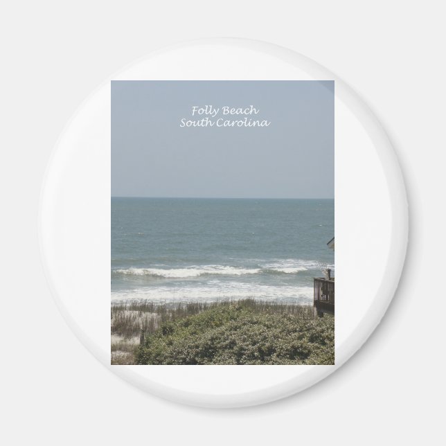Folly Beach Magnet (Vorne)