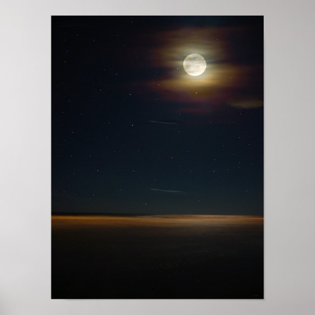 Folly Beach Night Poster (Vorne)