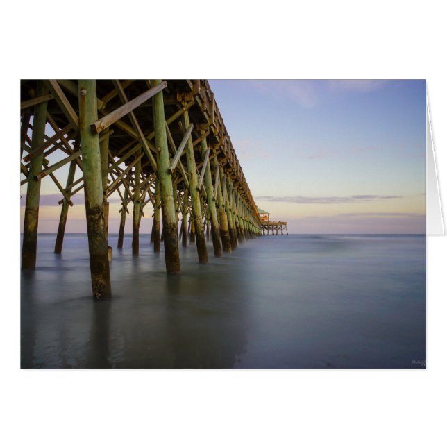 Folly Beach Pier Beauty (Vorderseite (Horizontal))
