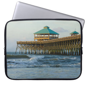 Folly Pier Morning Laptopschutzhülle