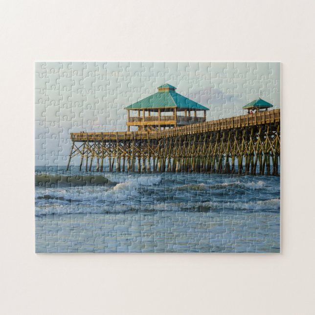 Folly Pier Morning Puzzle (Horizontal)